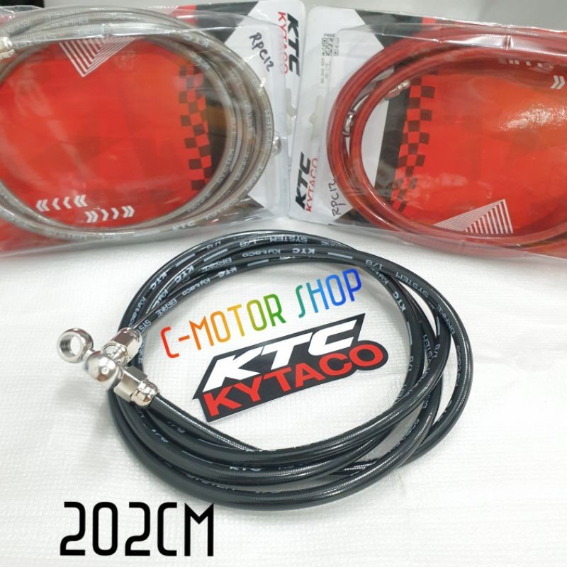 Selang Rem Ktc Kytaco Belakang Nmax Aerox Selang Rem Ktc Kytaco Nmax Belakang Non Abs