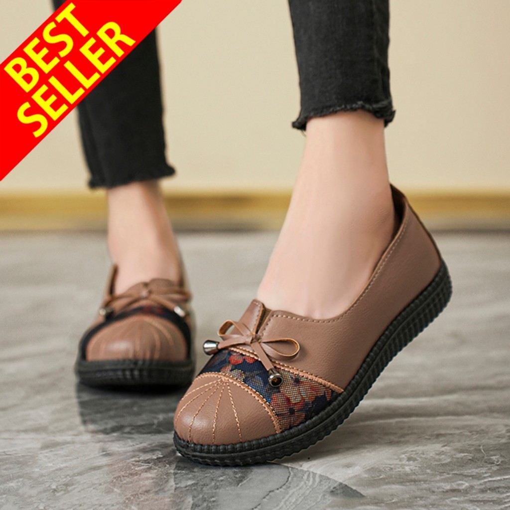 PROMO QINGSHUI Sepatu Wanita Flat Shoes Wanita