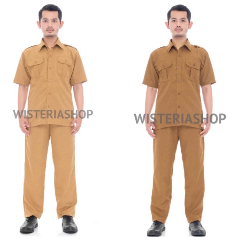 CUCI GUDANG seragam pns pria seragam pegawai negeri sipil seragam guru seragam guru pria seragam din