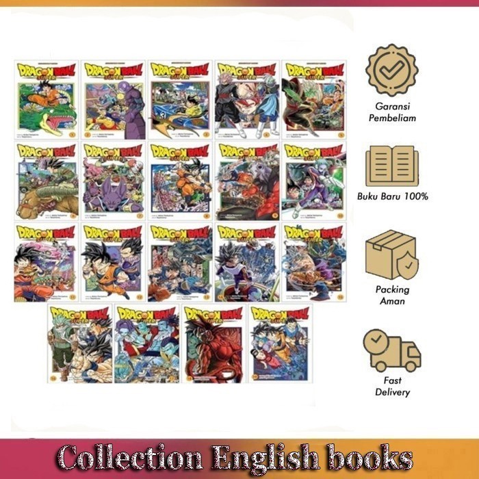 Komik Dragon Ball Super, Vol. 1-21 (English)