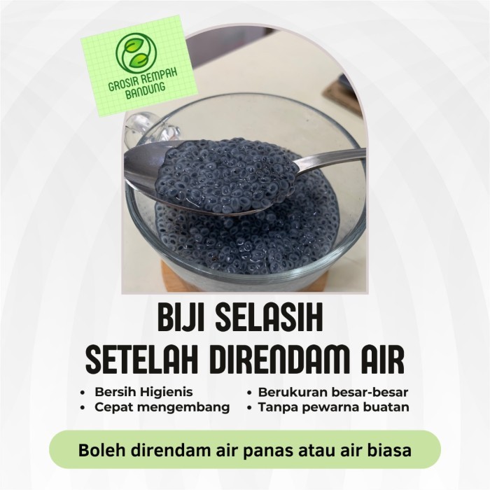 

Biji Selasih Bersih Pilihan / Rempah / Kualitas Terbaik - 500gr