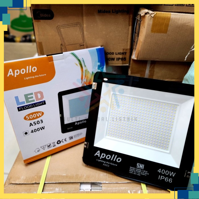 KAP LED 400 WATT KAP SOROT FLOOD LIGHT 400 WATT SNI