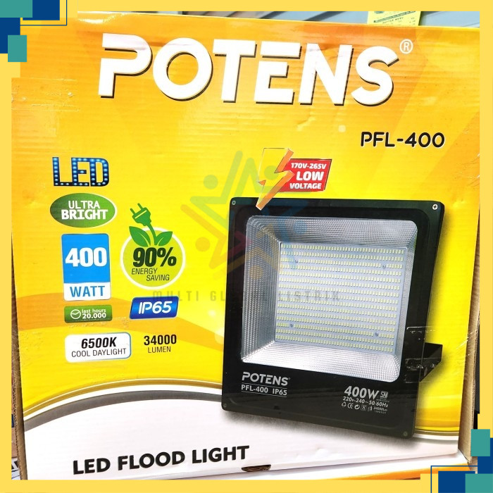 KAP SOROT LED 400 WATT / KAP FLOOD LIGHT 400 WATT SNI