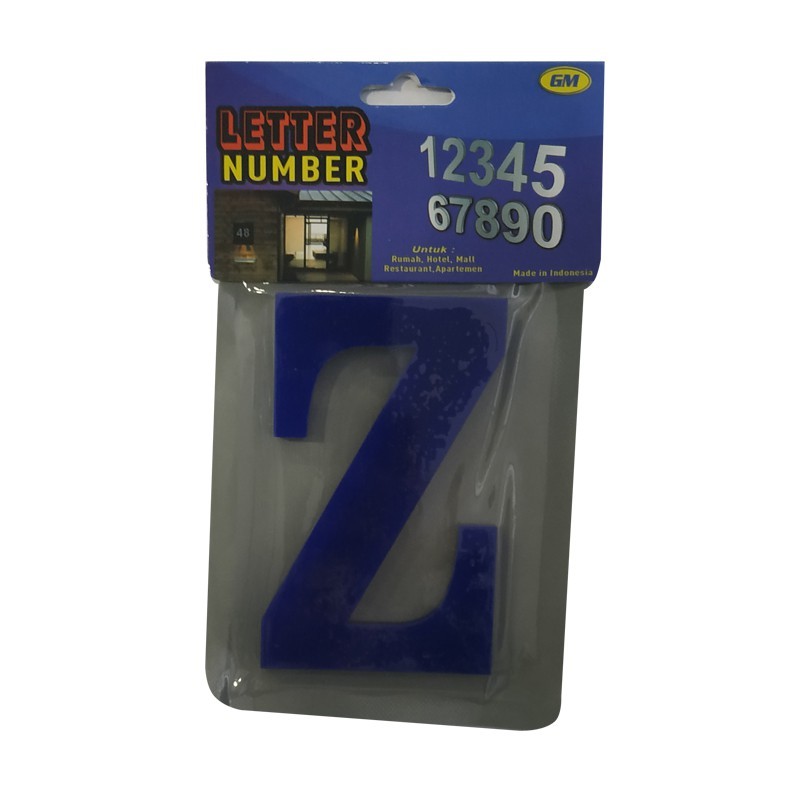 

GM LABEL ACRYLIC Z HURUF TEMPEL 10CM