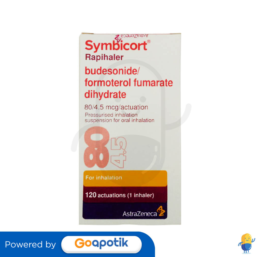Symbicort 80/4.5 Mcg Rapihaler 120 Doses