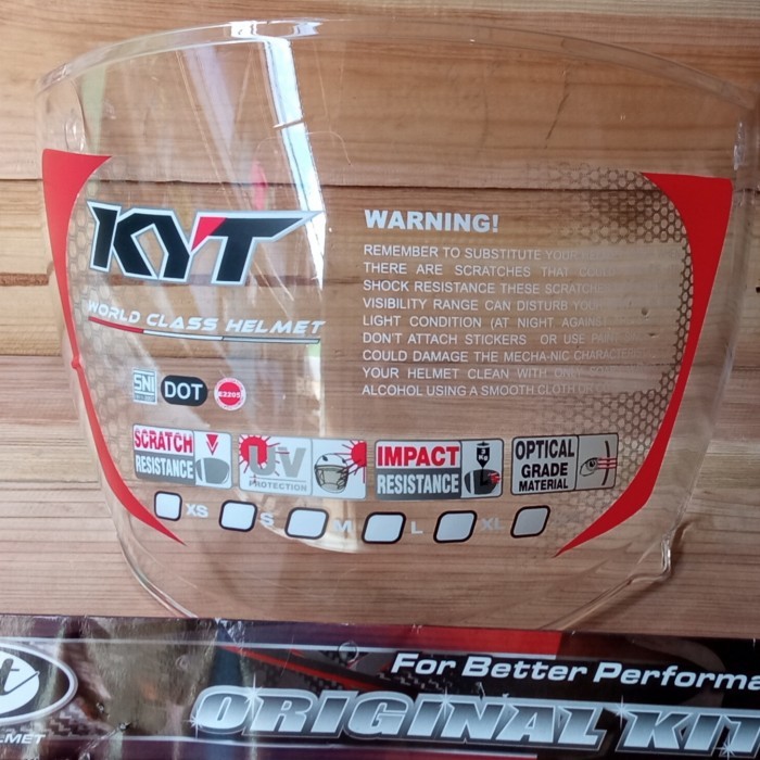 Visor KYT Kyoto original | kaca KYT Kyoto