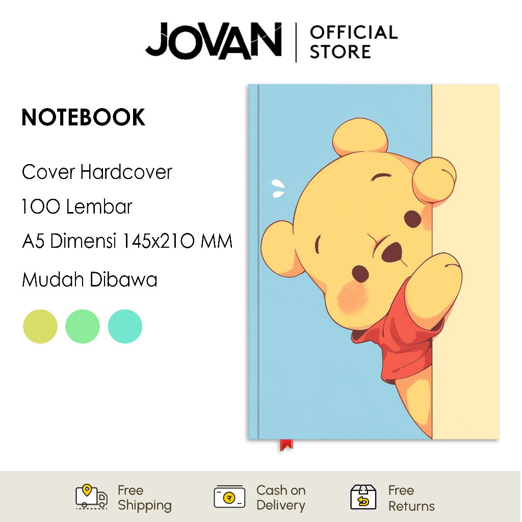 

Notebook Hardcover Custom Winnie The Pooh 1 Buku Tulis Catatan Note Agenda Planner Jurnal Diary Notebook Anime