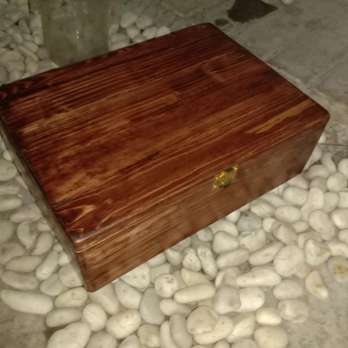 

New Collection[PROMO]] Kotak Kayu Jati Belanda/ Wooden Box dengan sekat