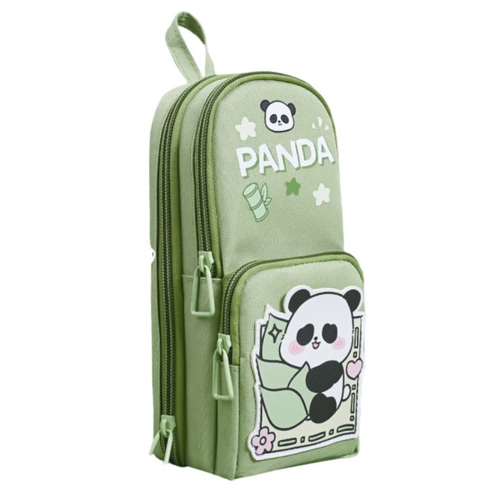 

New Arrival[PROMO] RSM Tempat Pensil Lucu Kotak Pensil Serbaguna 6 Layers 3D 3 Resleting - PANDA