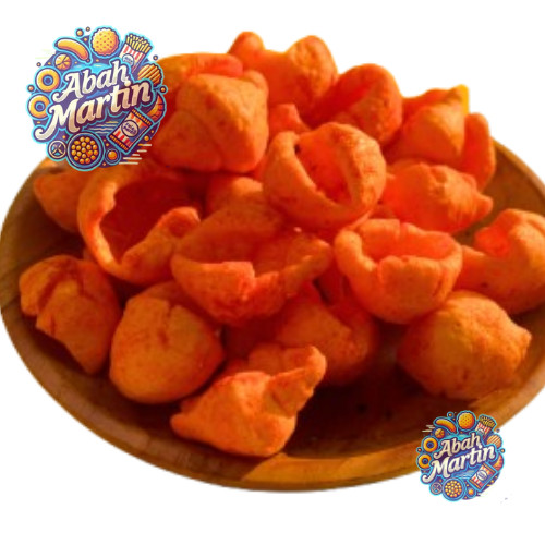 

AM KERUPUK KERANG RAMBO 1 Kg Cemilan Kerupuk Keong Kerupuk Pedas Aneka Cemilan Pedas Viral