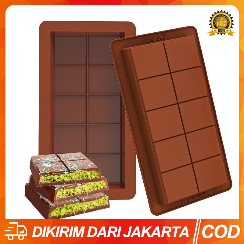 (Ready Stock) Cetakan Coklat Dubai Silikon Mold / Cetakan Kopi Fondant BPA Free Mudah Dilepas Anti L