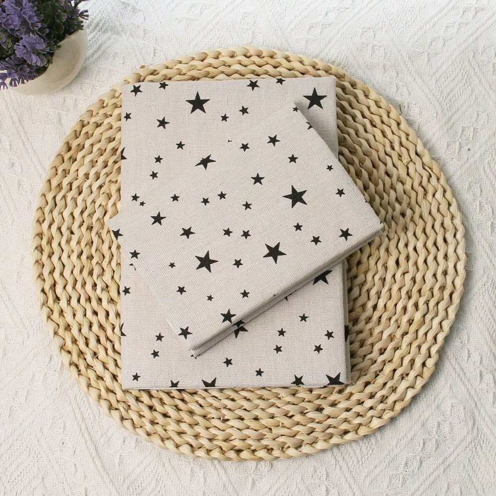 

A5 A6 Weeks Gray Background Red Star Notebook Cover Planner Case Cover Journal Cover Protector Office Stationery Supplies