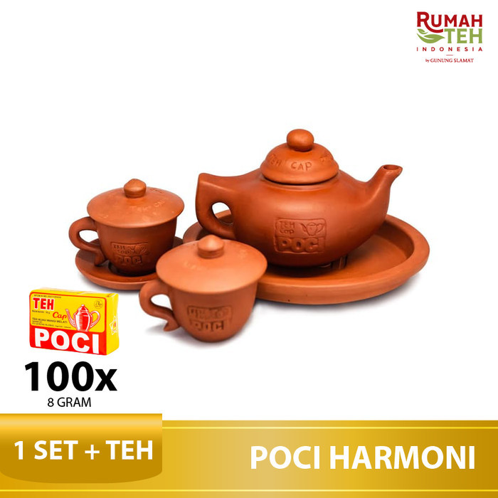 

Set Poci Teh Tanah Liat Tipe Harmoni - Perangkat Minum Teh *Kurir