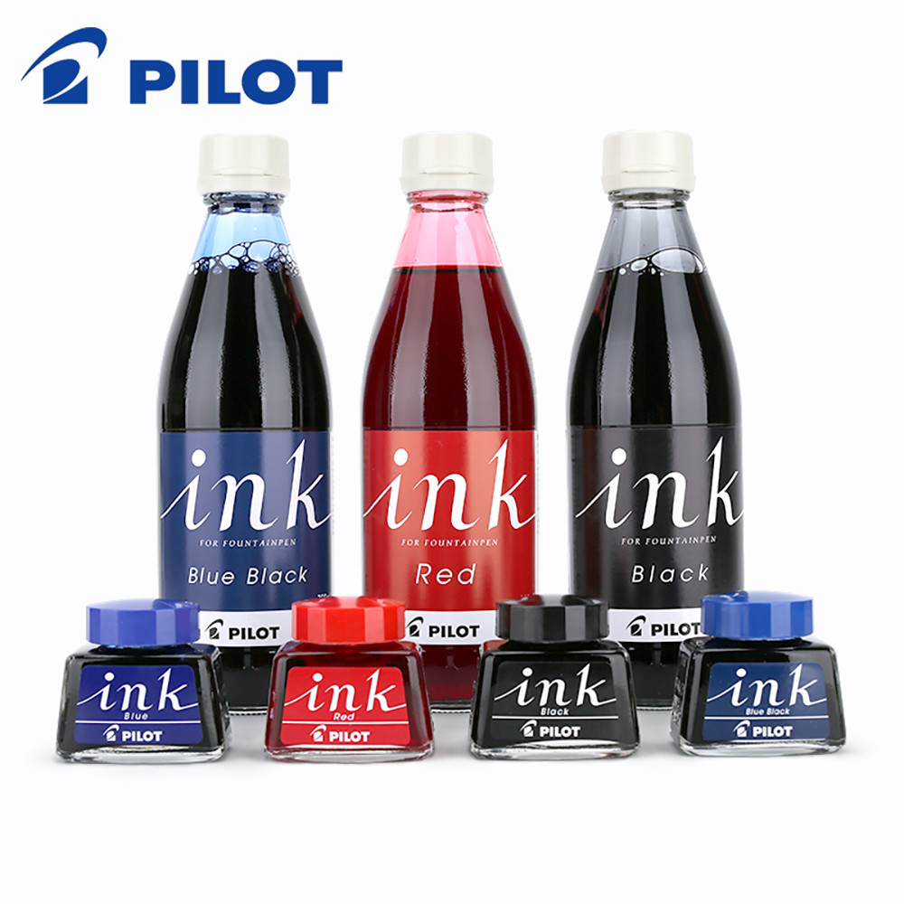 

Pilot INK-30 Fountain Ink Without Blocking Fountain Pen 78g/smile Quick-drying 30/70/350ml Calligraphy Ink Well Office Supplies