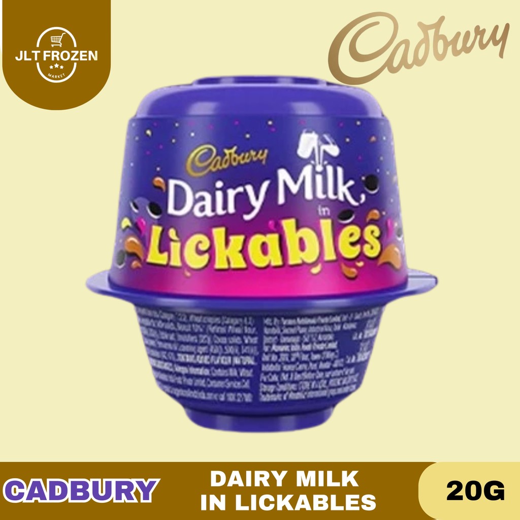 

Cadbury Dairy Milk Lickables / Coklat Kemasan Cup 20g
