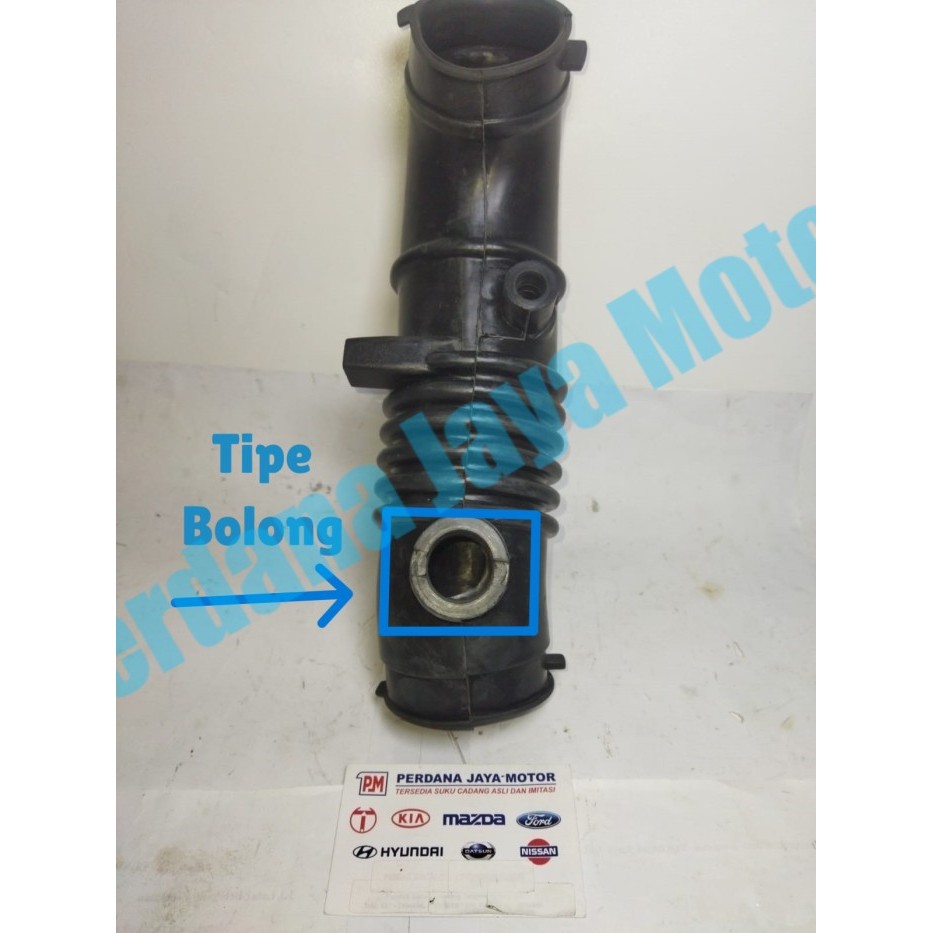 Part-cod Selang Hawa Udara Air Flow Belalai Gajah Mazda Familia Lantis - BOLONG/LANTIS