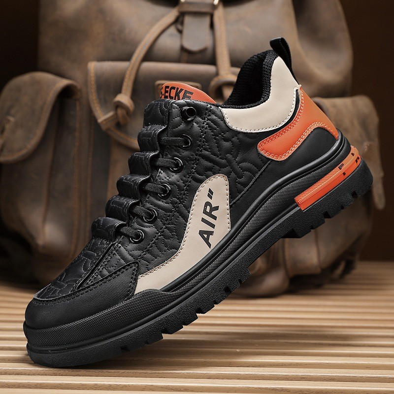 Sepatu Pria Sneakers Casual Kerja Outdoor Sepatu Casual Cowok Running Shoes LV0670