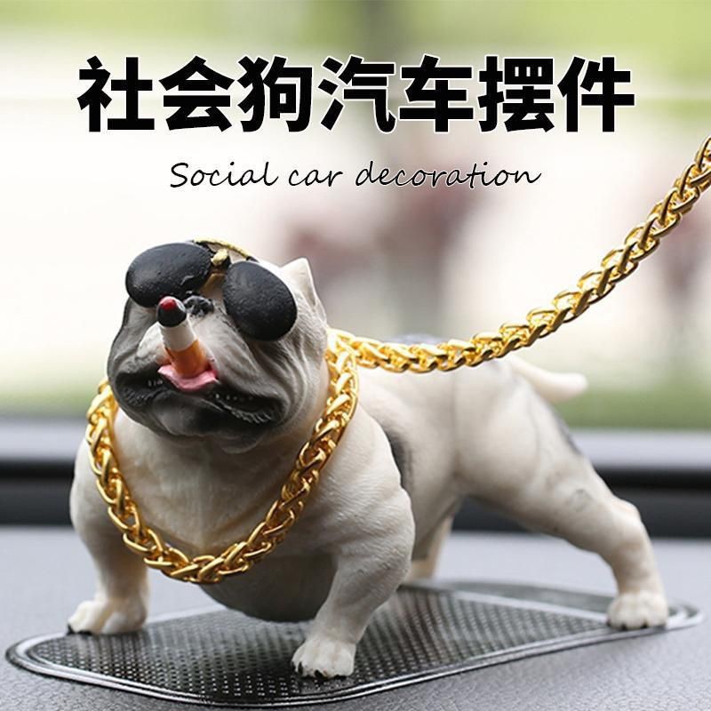 TERLARISPAJANGAN Dashboard Mobil Anjing Pitbull Pajangan Pitbull Pajangan Anjing Pitbull Pajangan Sm