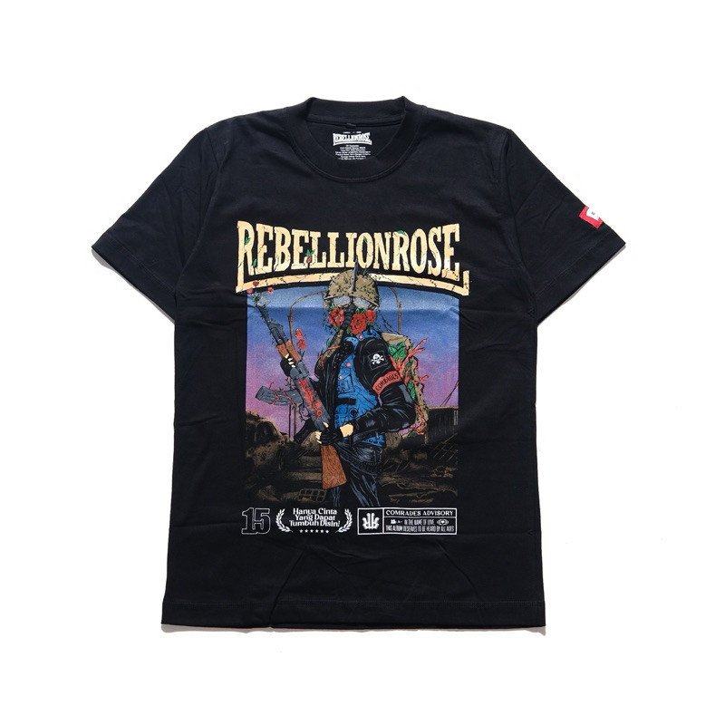(COD) ORIGINAL Tshirt REBELLION ROSE - ALBUM HCYDTD
