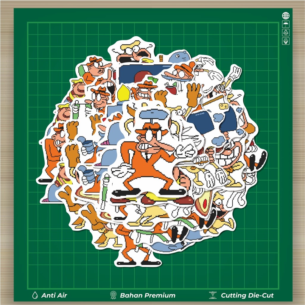 

HOT 50 PCS STIKER Stiker Pizza Tower V32 Stiker Fashion Cars Decal Dingin Kartu Album Custom Vinyl Anti Air- Sticker Aesthetic Buku Journal Koper Casing HP Tablet Laptop Helm Motor Botol Minum