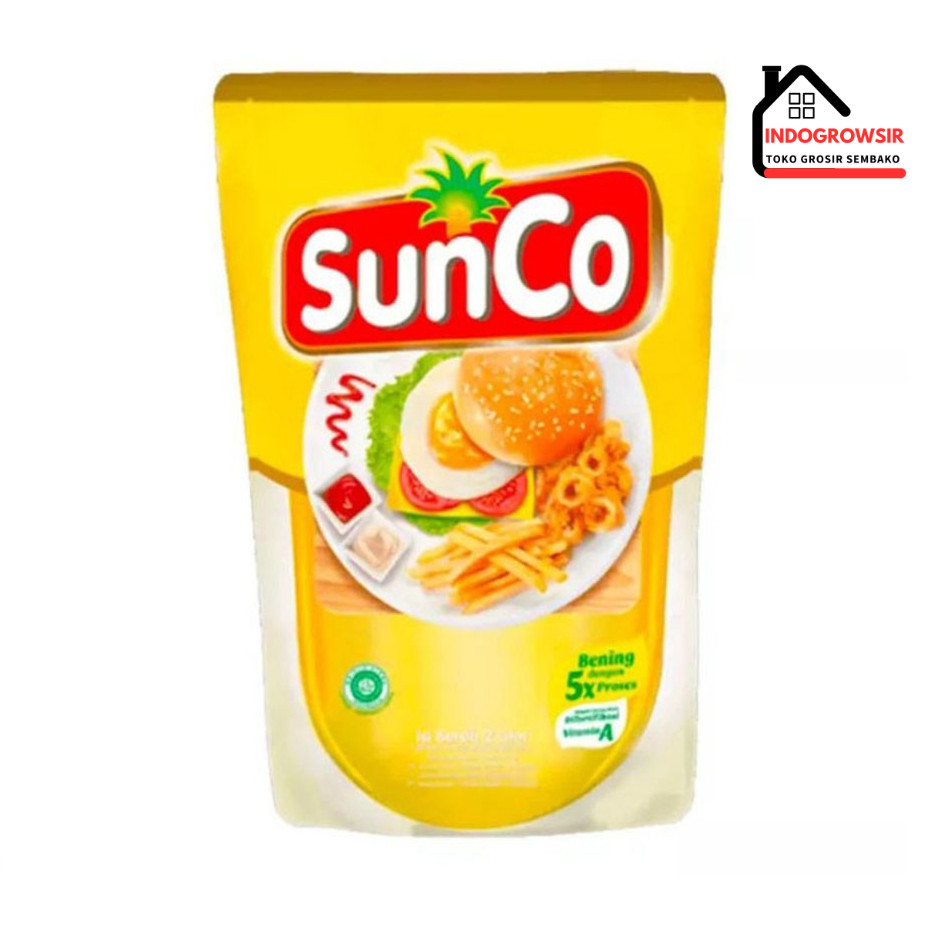 

Sunco Minyak Goreng Sawit Premium Pouch 2 L