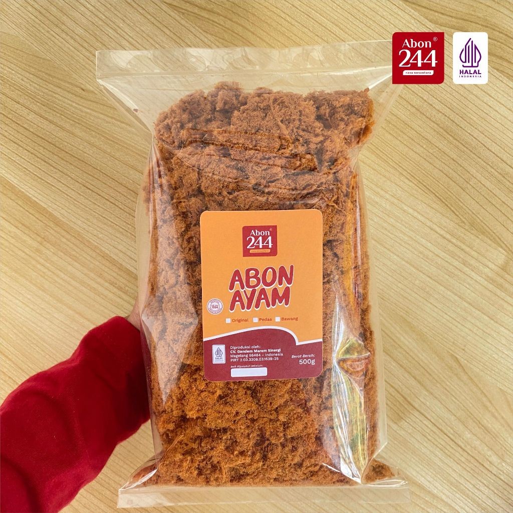 

saleAbon244 - Abon Ayam Original, Bawang, Pedas 500grterlaris