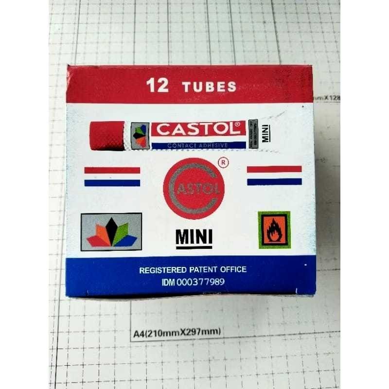 

(1lusin) LEM CASTOL MINI 14 CC - TERBAIK