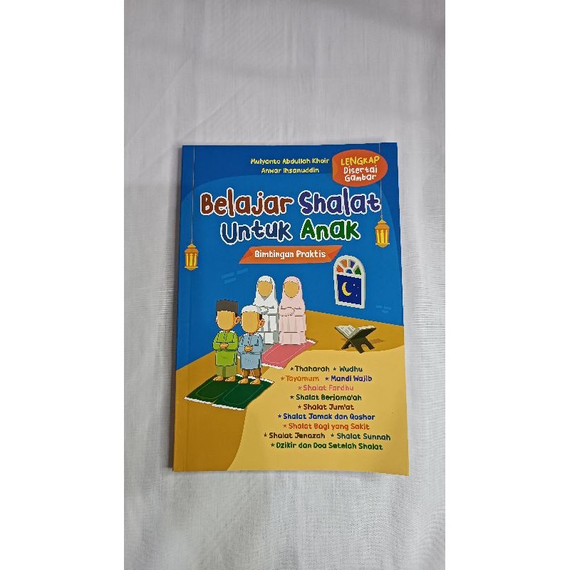 Buku Tuntunan Sholat Anak Lengkap Belajar Sholat Pemula Original