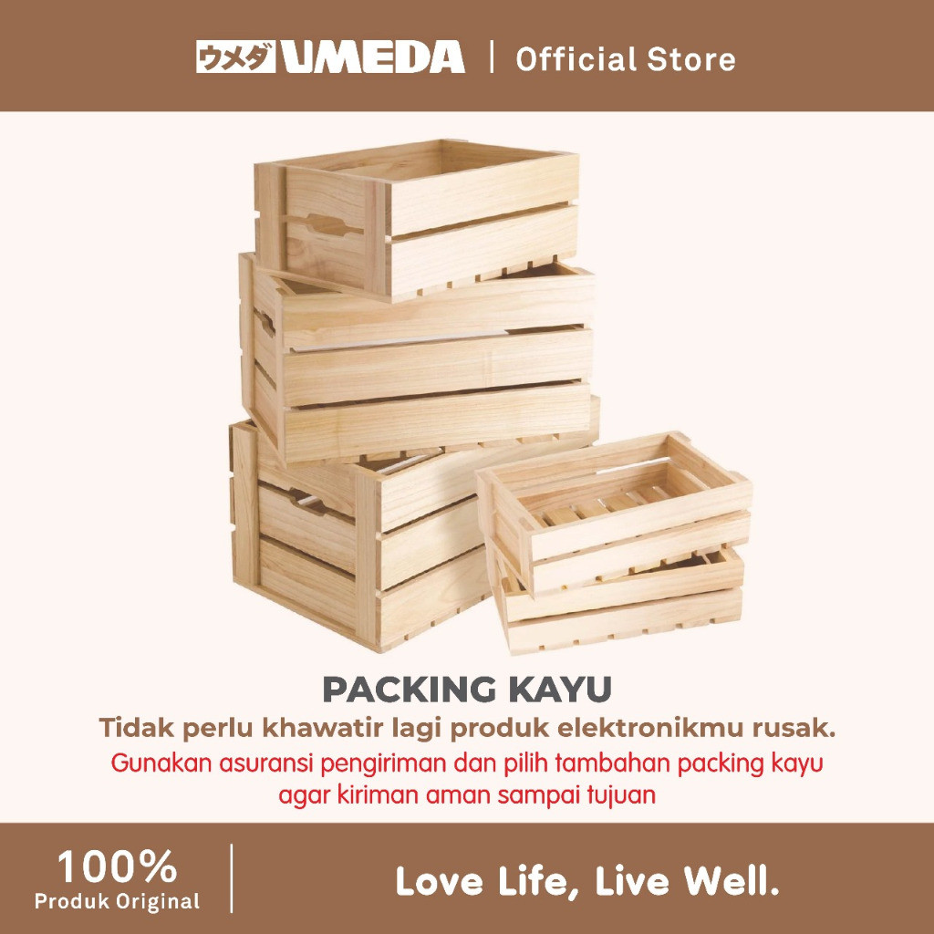 

Khusus Umeda OMUNI TAMBAHAN PACKING KAYU