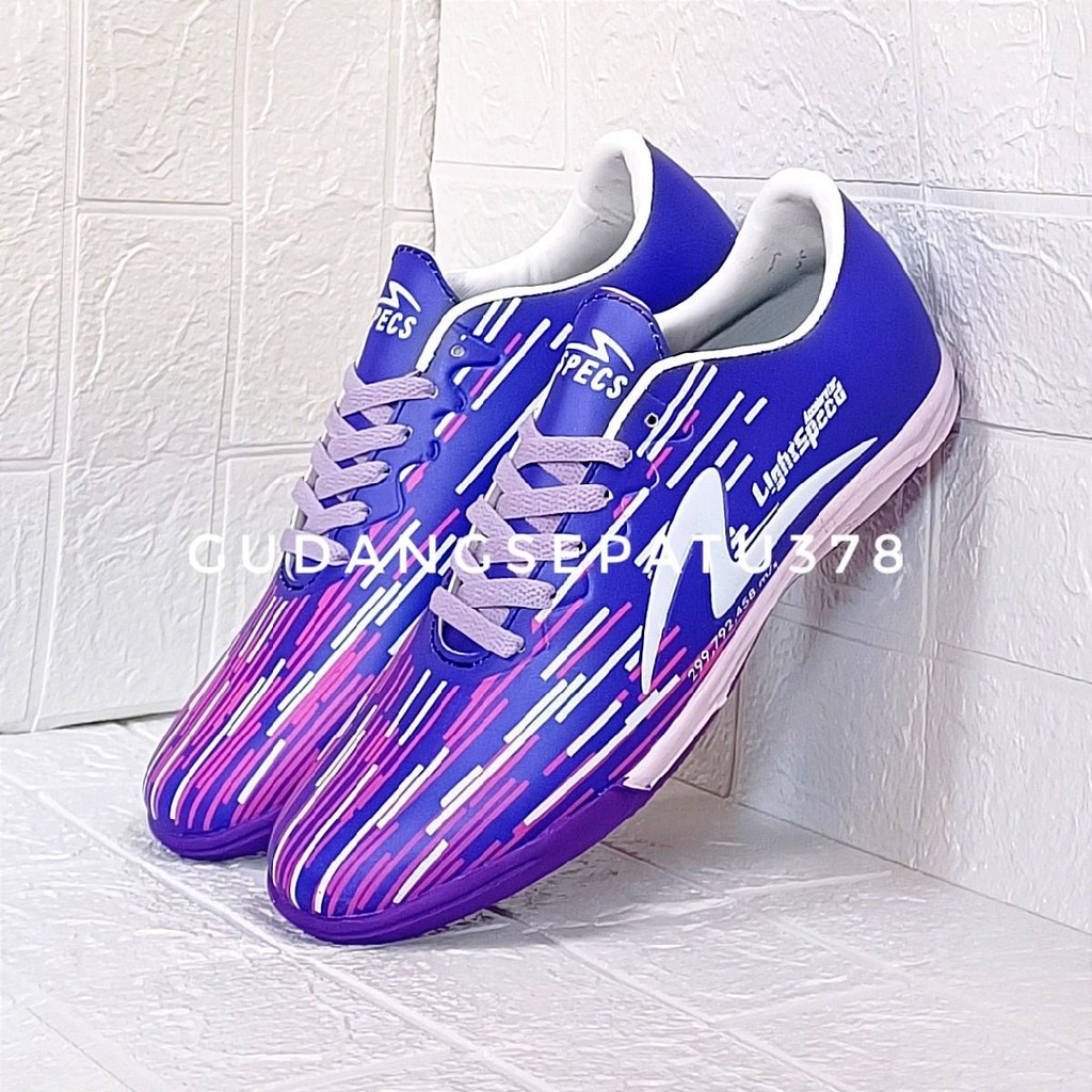 Sepatu Futsal SPECS Lightspeed Reborn Ungu Terbaru