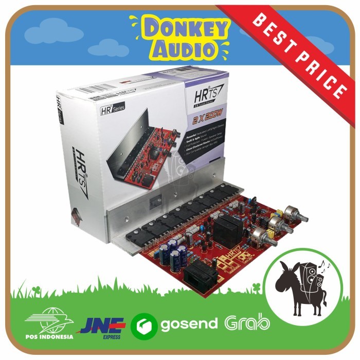 SD99 KIT AMPLIFIER ACTIVE AKTIF HRTS 2.0 2x200W 400W POWER AMPLI BELL