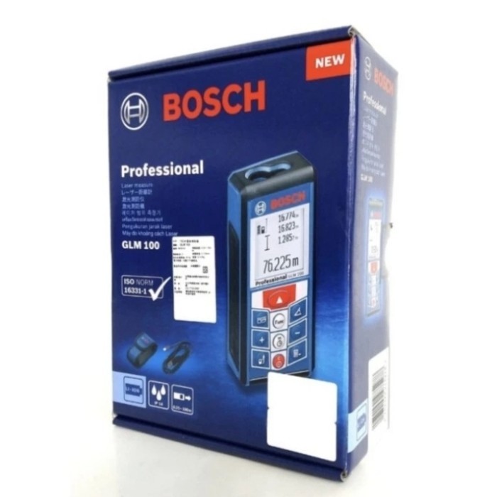 Bosch GLM 100 Digital Measure Meteran Laser 100GLM Pengukuran jarak
