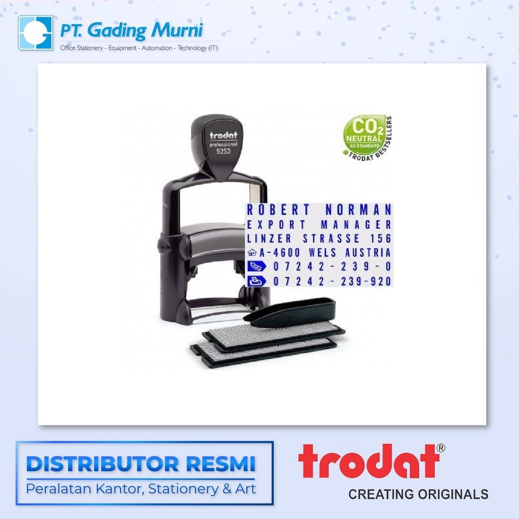 

TRODAT STEMPEL 5253 TYPO