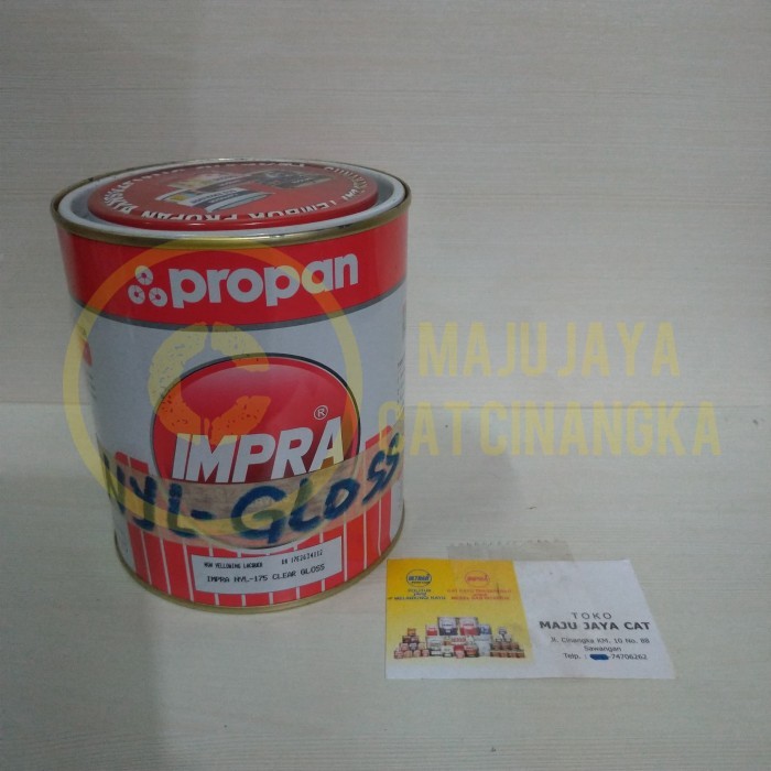 impra nyl-175 [clear gloss] pernis gloss mengkilap by propan