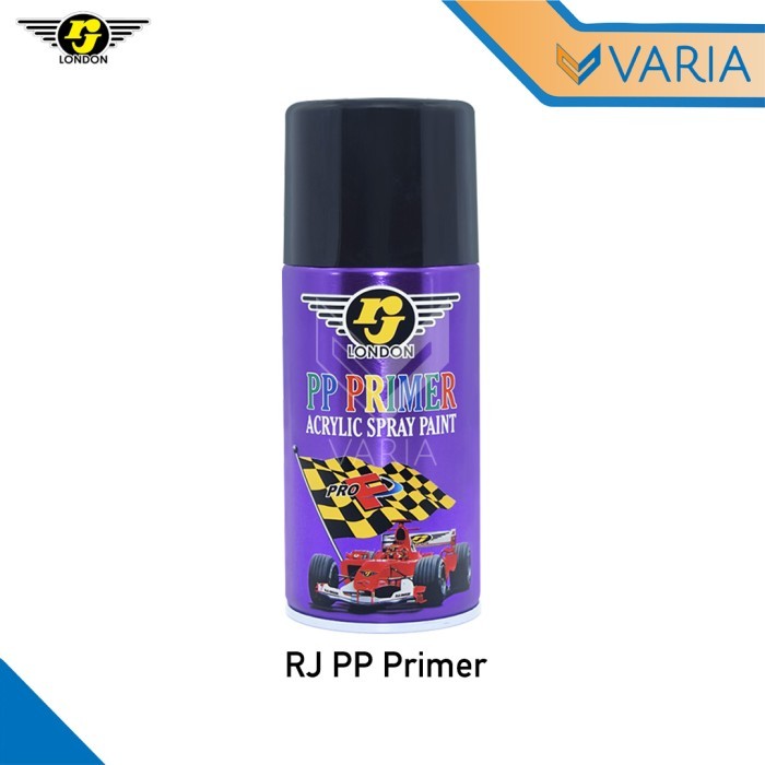 RJ London PP Primer 300 cc Cat Dasar Plastik Epoxy Semprot Acrylic Spray Paint