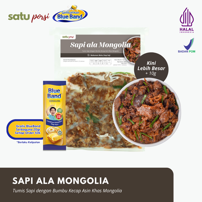 

✨TERLARIS -Frozen Food Satu Porsi Sapi ala Mongolia