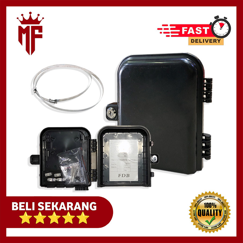 ODP 8 CORE MODEL BOX KOSONGAN HITAM