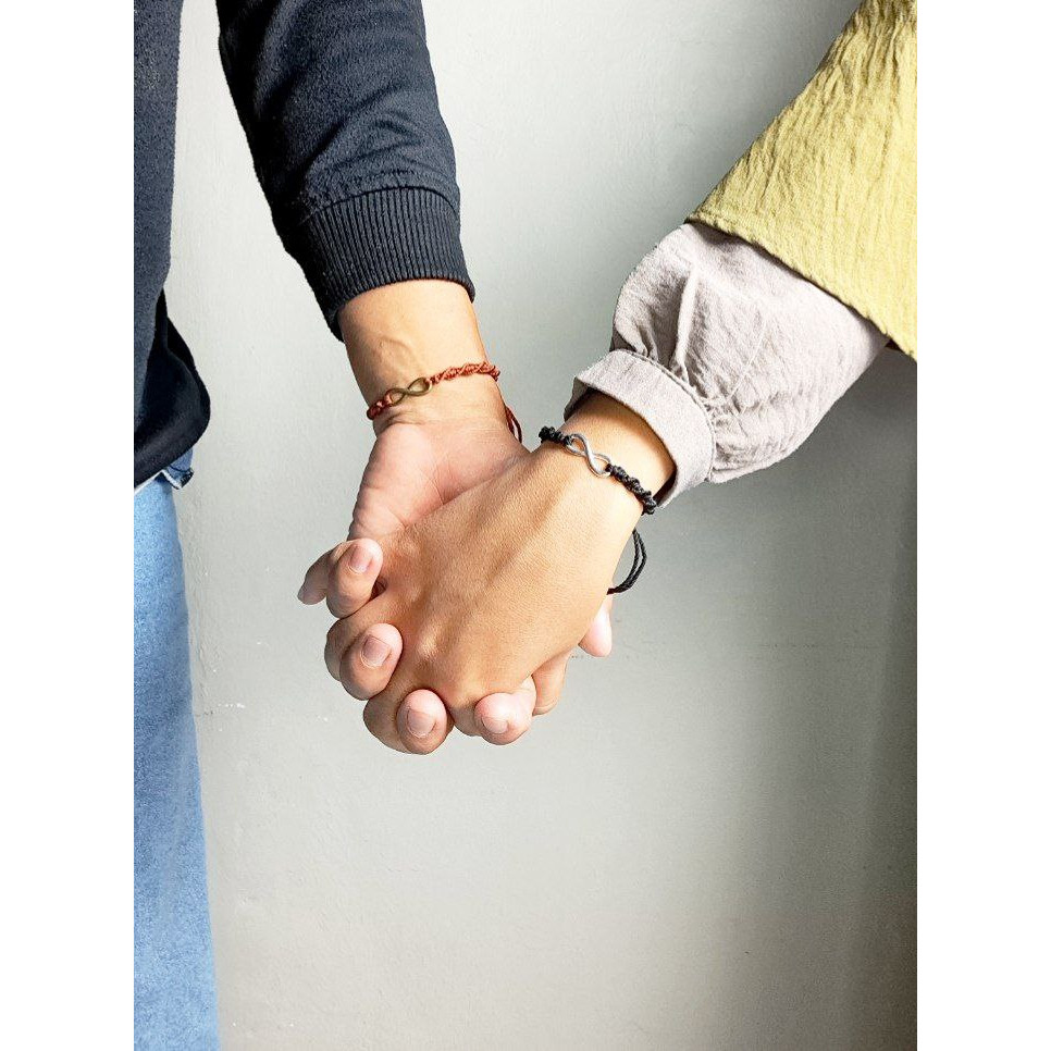 gelang infinity / gelang tali / infinity bracelet / gelang couple