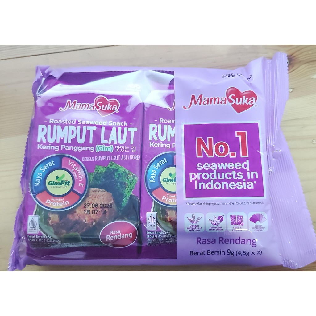 

Rumput Laut Mamasuka Rendang PAK