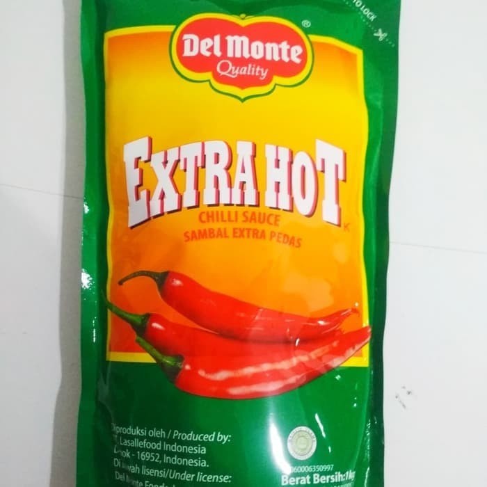 

✨TERLARIS -saus sambal delmonte extra hot 1 kg