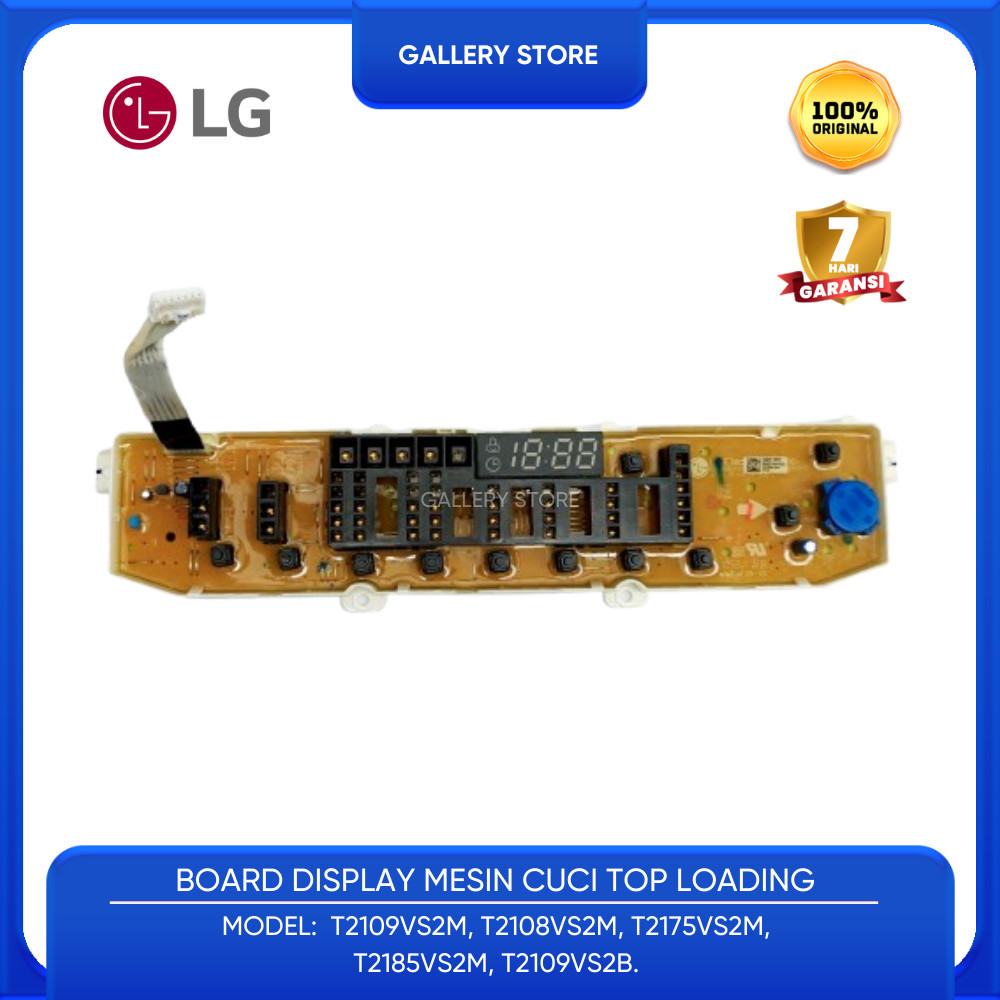 MODUL DISPLAY PCB MESIN CUCI LG T2311VS2M T2312VS2W T2312VS2W