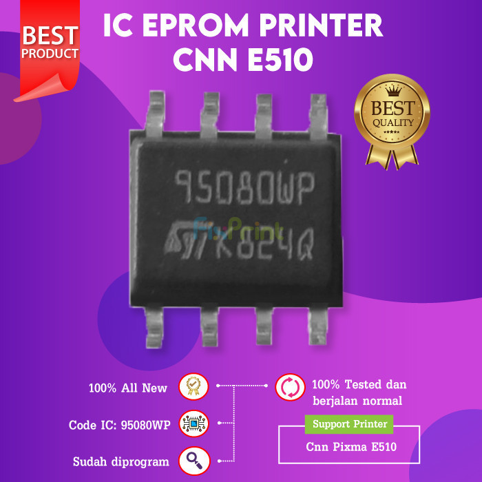 FixPrint IC Eprom E510 Resetter E510 95080WP IC Eprom Printer E510 IC Counter E510