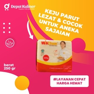 

Promo Keju Parut Win Cheese Cheddar 250 Gr Wincheese