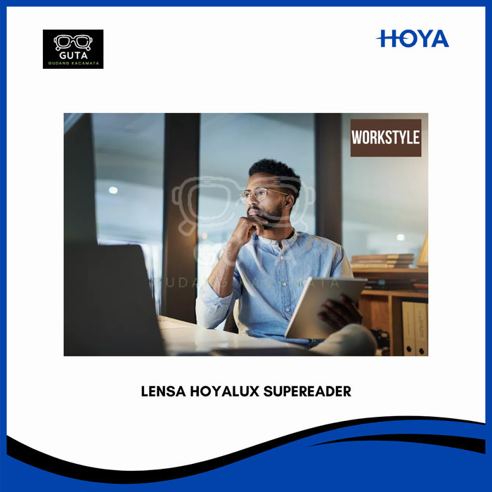 Lensa Kacamata Spesial Hoya Supereader Original