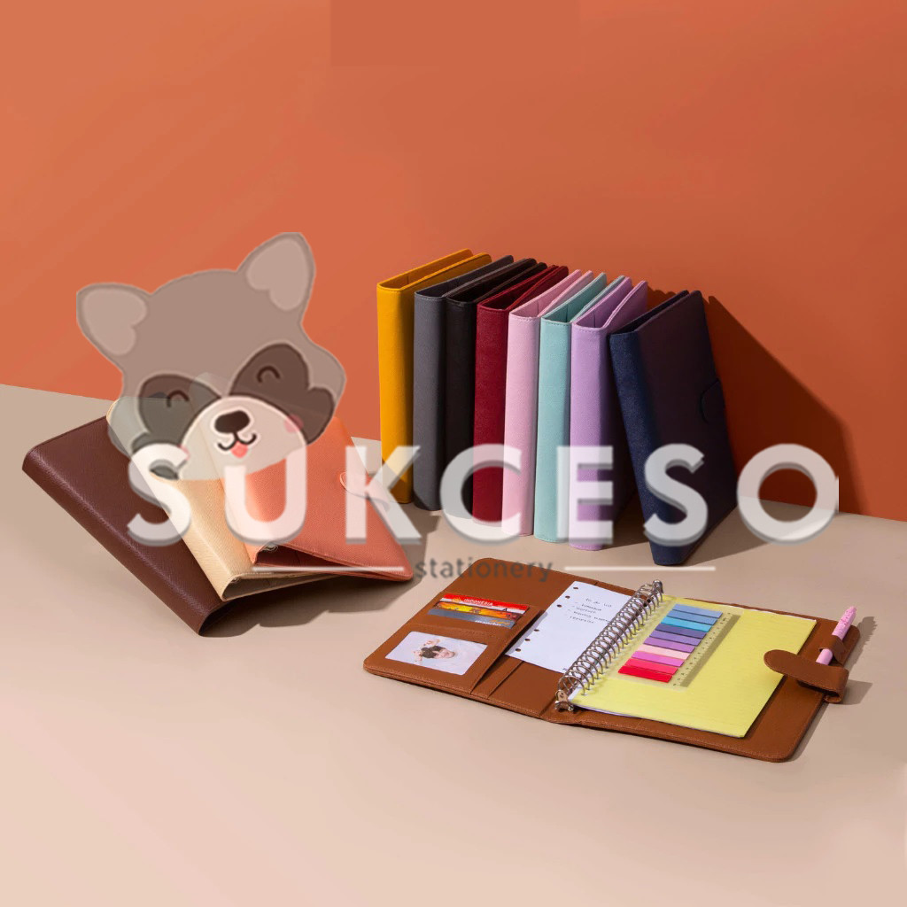 

Flashee Binder A5 Levi - Binder Kain Polos Premium Murah
