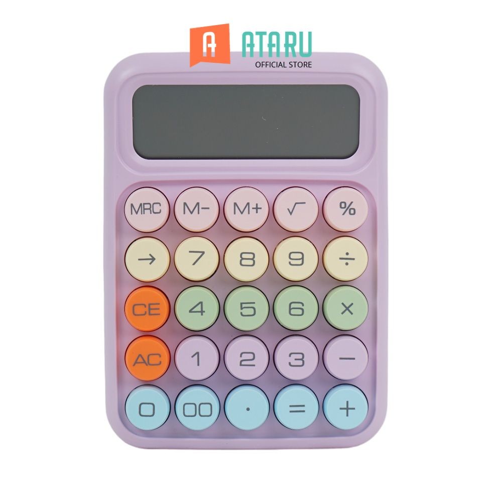 

Ataru Kalkulator Mechanical 12 Digit - Pink Calculator Alat Hitung Peralatan Tulis Perlengkapan Kantor