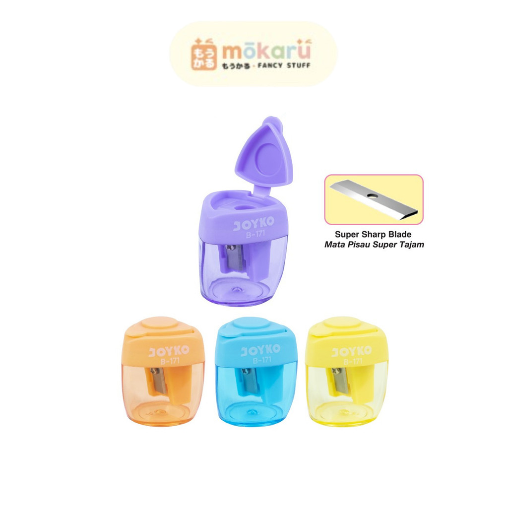 

Joyko Serutan Sharpener B-171 / Rautan Peruncing Pensil