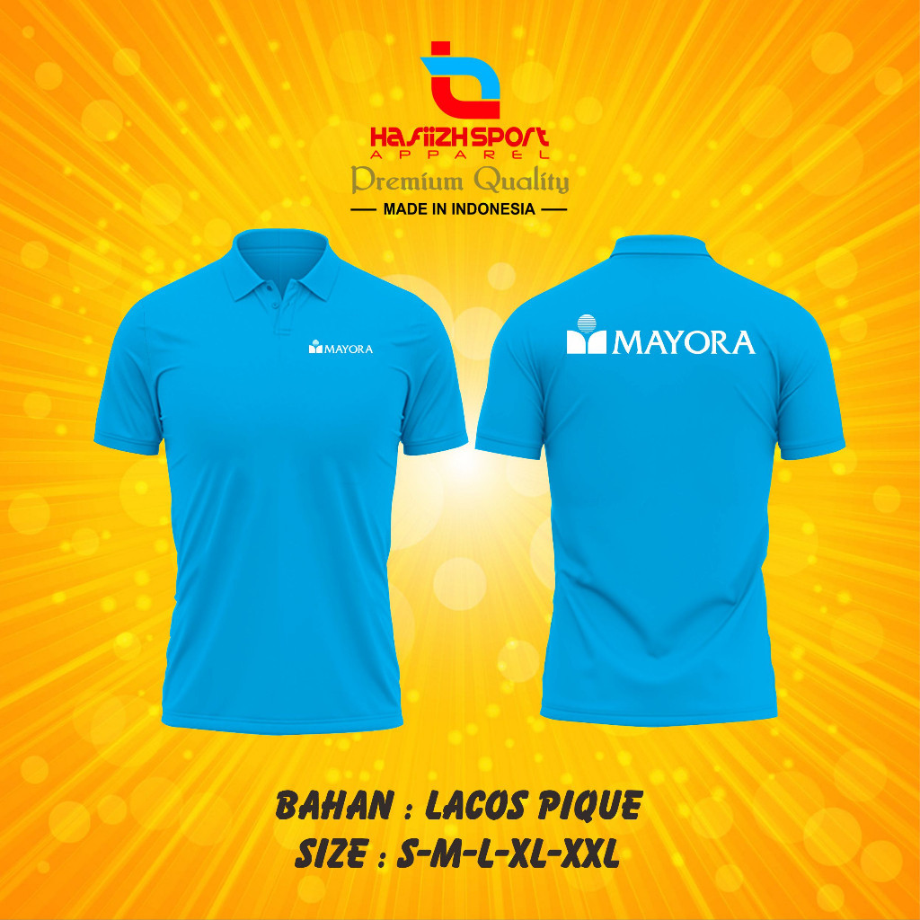 KAOS POLO KERAH MAYORA / POLO MAYORA / POLO PERUSAHAAN MAYORA PREMIUM