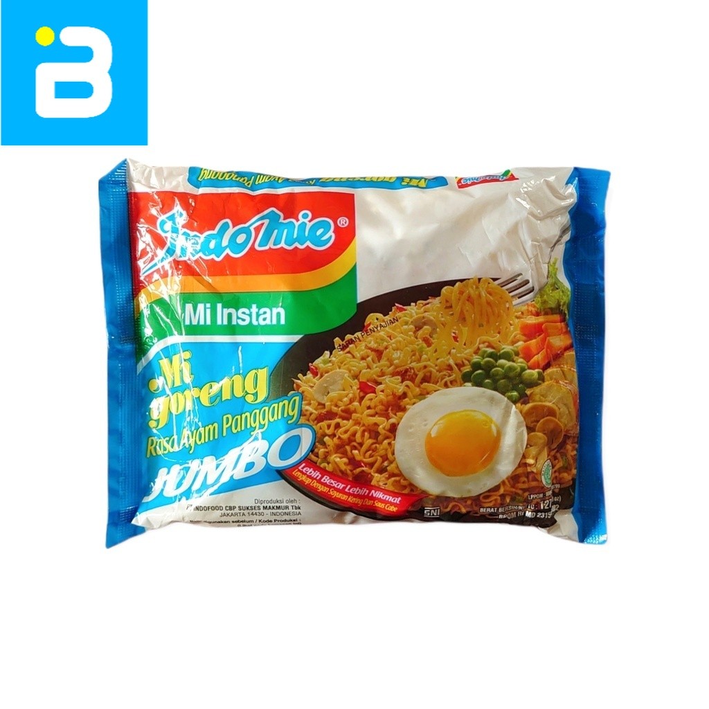 

Indomie Goreng Rasa Ayam Panggang Jumbo 127 G