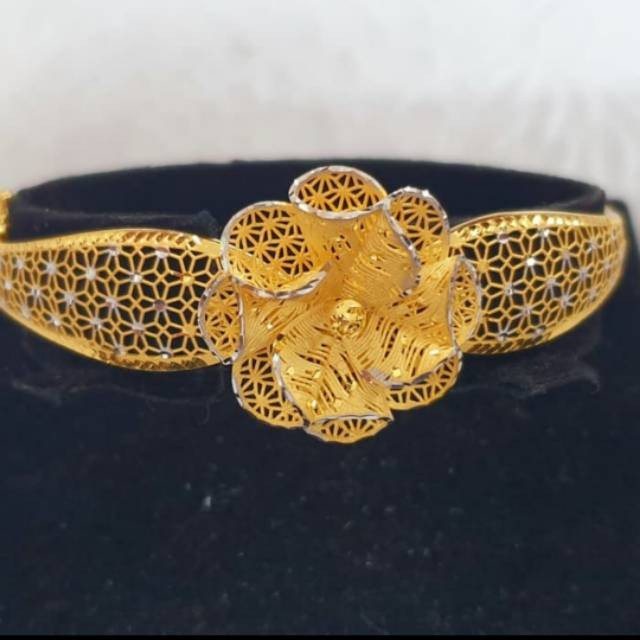 Gelang kendarian emas 70% 700 70 % variasi